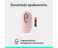 LOGITECH POP ICON Mouse różowa 910-007413 - 1276200 - zdjęcie 14